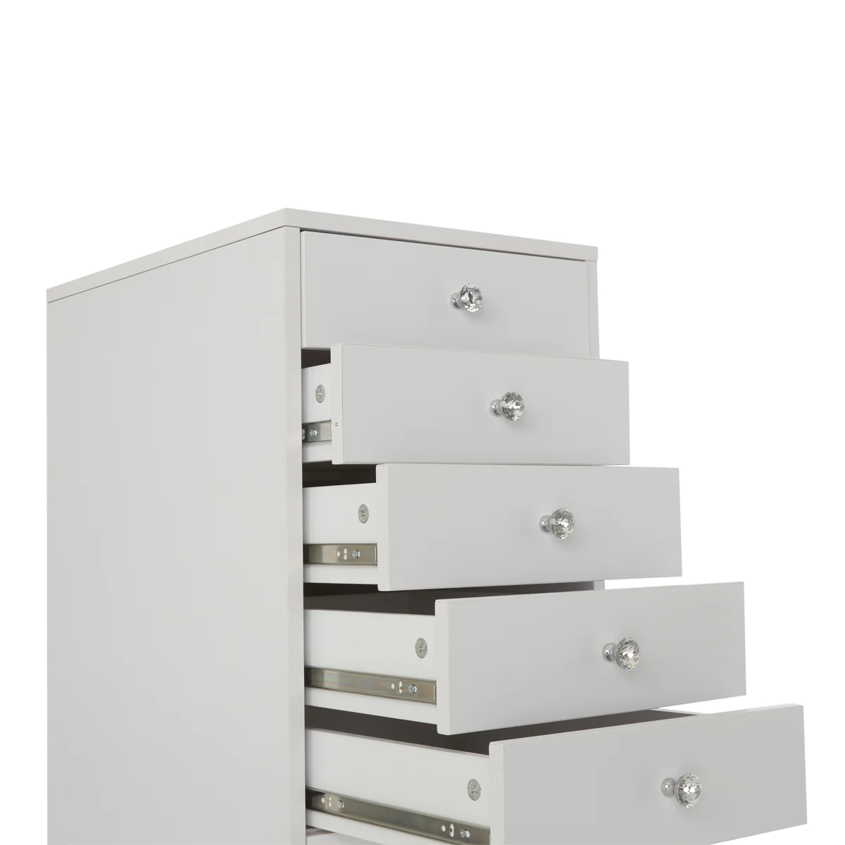 SlayStation® 5-Drawer Makeup Vanity Storage Unit (Pair) - Image 3