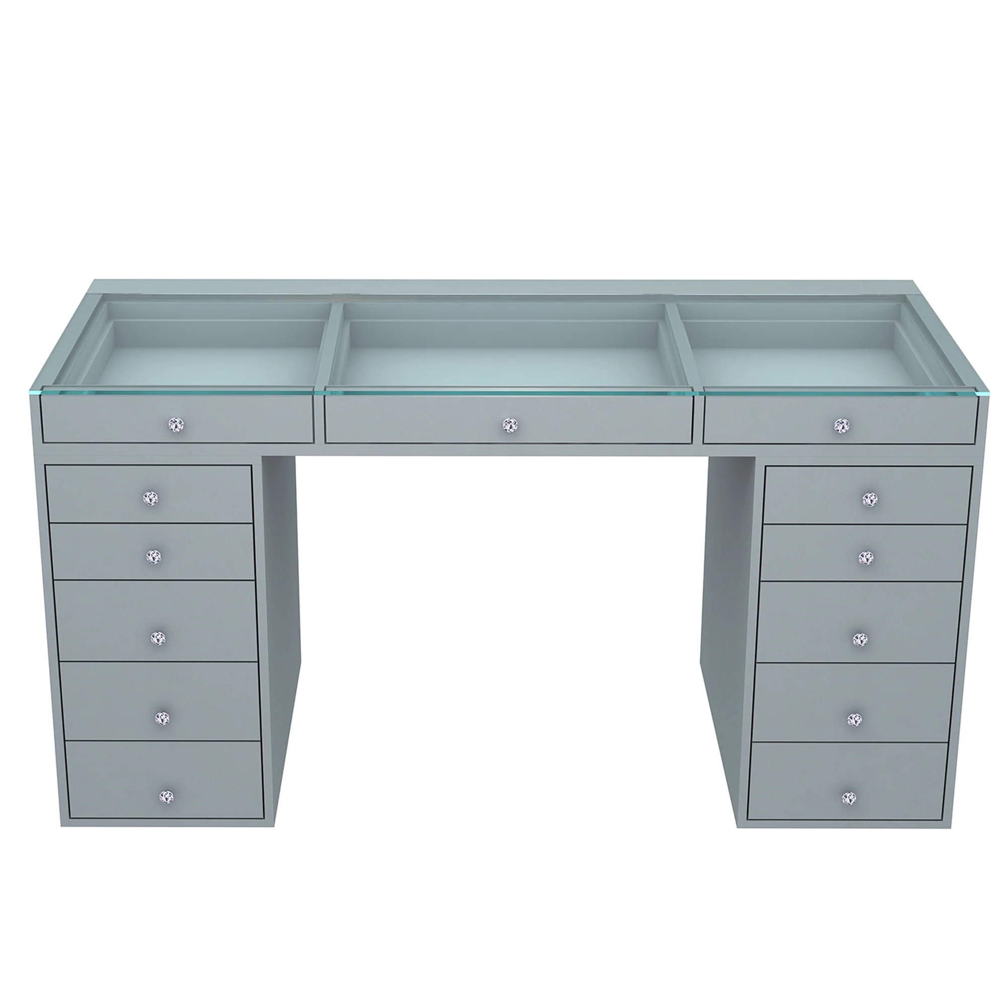 SlayStation® Pro 2.0 Tabletop + Vanity Mirror + 5 Drawer Units Bundle - Image 34